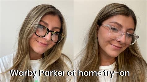 Warby Parker Home Try On Review Quarantine Edition Youtube