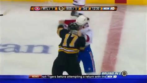 Best Boston Bruins Hits And Fights Youtube