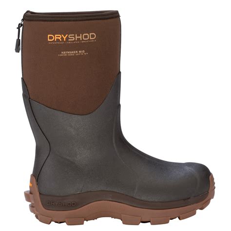 Mens Haymaker Mid Waterproof Boot Dryshod Haymmbr