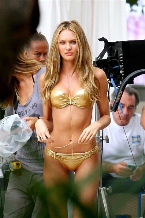 Pin By Mason Lam On Candice Swanepoel Pt Bikinis Candice Swanepoel Bikini Gold Bikini