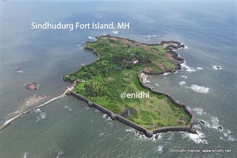 Sindhudurg Island Fort In Coastal Mh Drone Footage Enidhi India