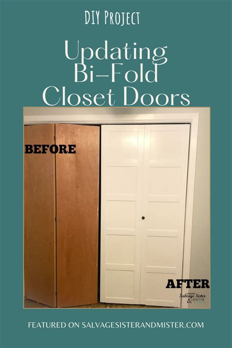 A Fabulous Budget Friendly Home Project Diy Updating Bi Fold Closet