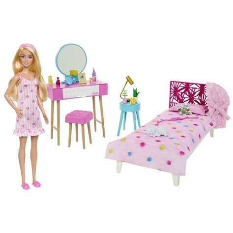 Barbie Doll And Bedroom Set Barbie® Furniture Mattel