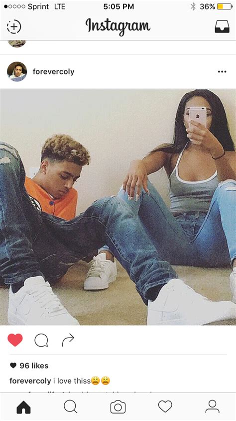 Lucas Coly And Amber His Gf I Love Them Together Cute Couples