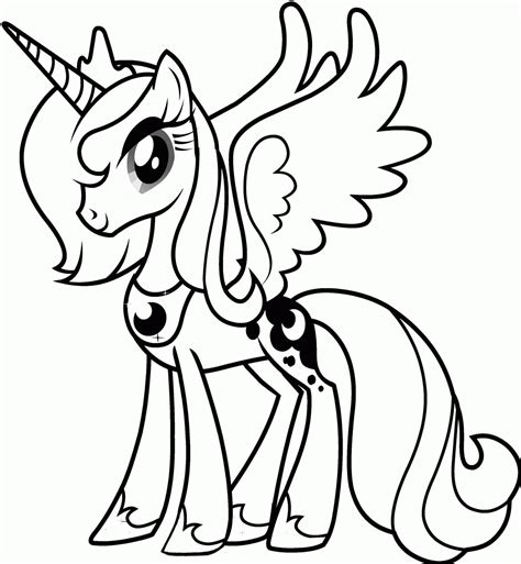 Her job was the raise the moon each night. Essay My Little Pony Nightmare Moon Coloring Pages ...