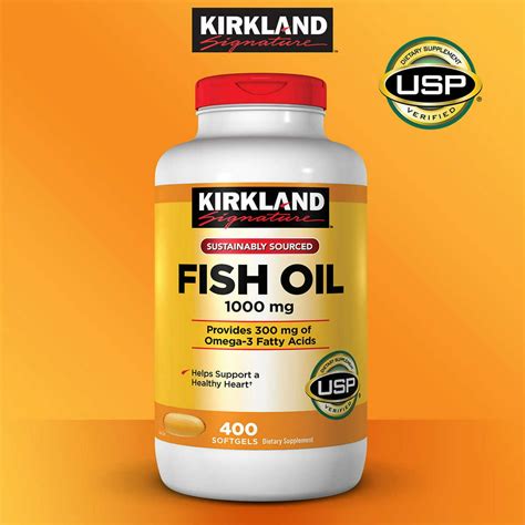 Fish Oil 1000 Mg 400 Softgels