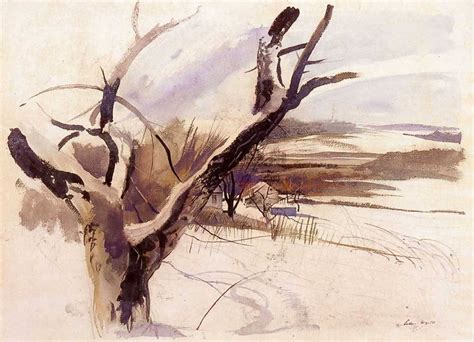 Trees In Art Larbre Dans Lart Andrew Wyeth Am 1917 2009 Winter