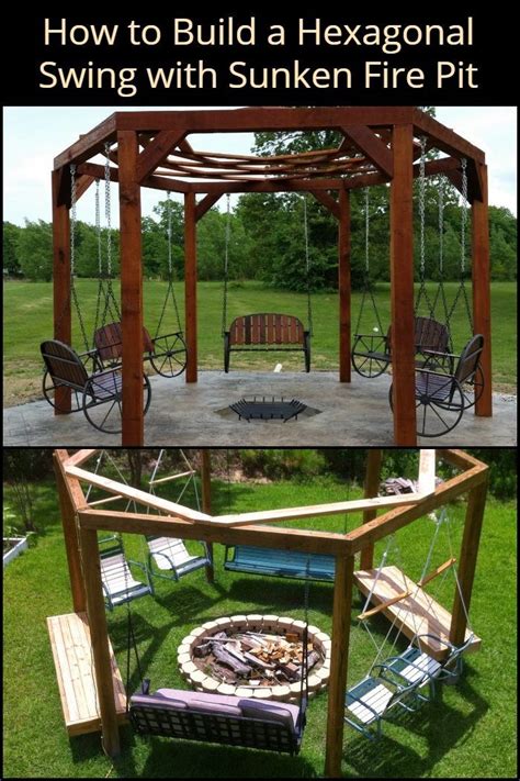 Want A Hexagonal Swing Set That You Can Enjoy On Warm Evenings With The