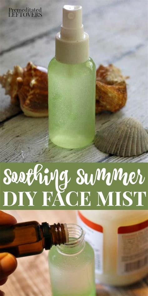 Homemade Soothing Summer Face Mist Tutorial