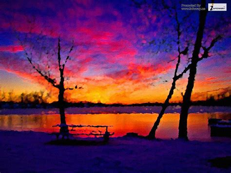 Purple Winter Sunset Purple Winter Sunset Allen Smith Flickr