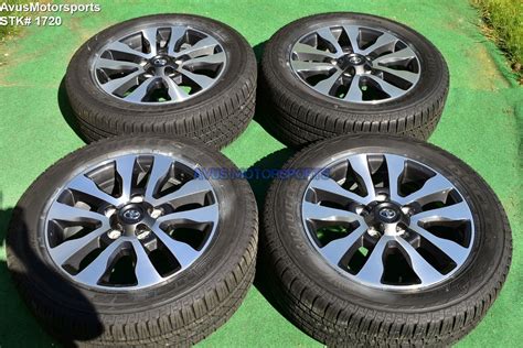 We have 67 listings for toyota tundra factory rims, from $500. 20" Toyota Tundra Limited OEM Wheels Tires Sequoia Land Cruiser Lx570 2018