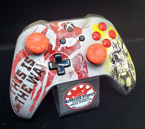 Mandalorian Inspired Handcrafted Xbox Controller Etsy