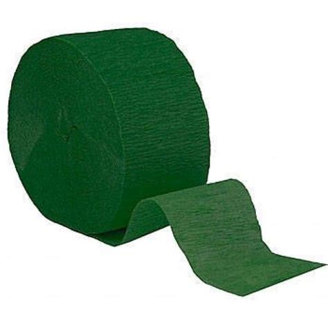 Crepe Streamers Emerald Green 30m Party Supplies Online Crepe