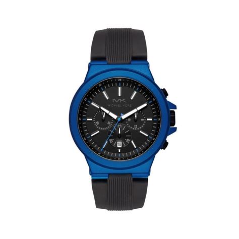 Michael Kors Watches Michael Kors Gents Dylan Black Silicone Strap