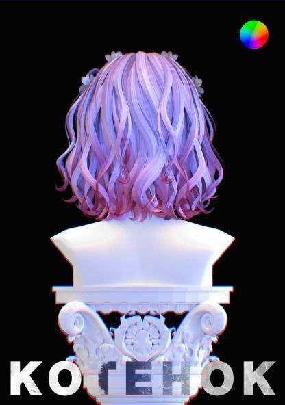 Hair Set⭐039 Kotehok On Patreon In 2023 Sims 4 Collections Sims 4