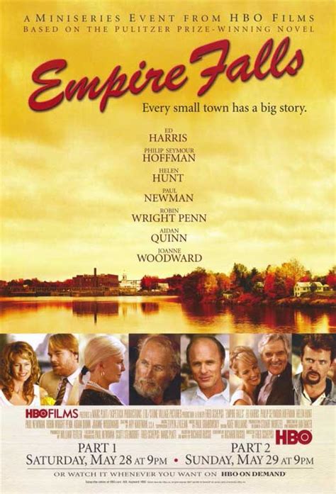 Miles is surrounded by his newly thin wife, meddling father, and hostile boss. Empire Falls Movie Posters From Movie Poster Shop