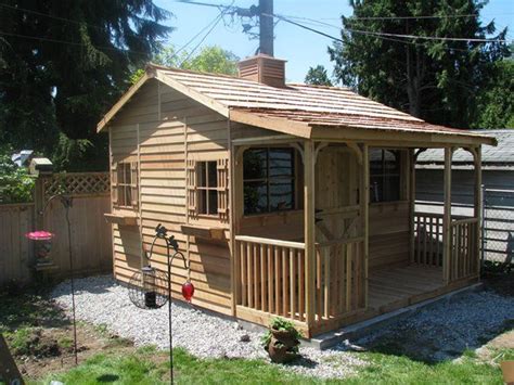 Cedarshed Bunkhouse 12 Ft X 14 Ft Cedar Storage Shed Rona Shed To