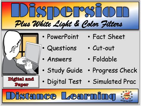 Light Dispersion And Coloured Filters Classroom Distance And
