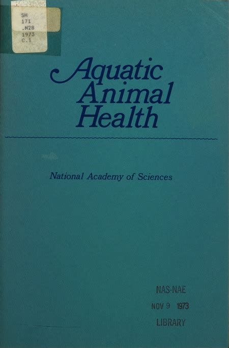 Summary And Recommendations Aquatic Animal Health The National