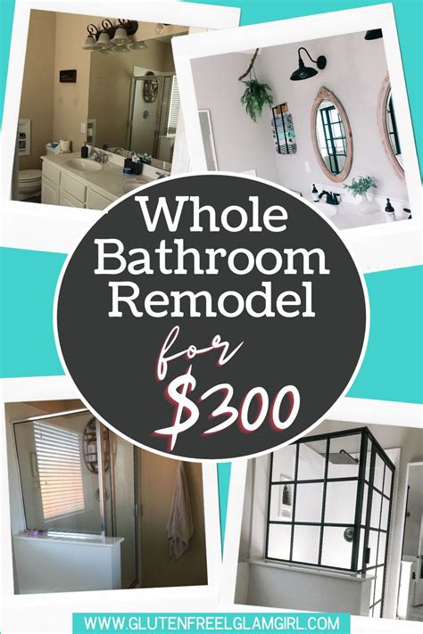 Painting the walls, ceiling, and vanity cabinet made the biggest impact on this diy bathroom remodel. Bathroom Makeover DIY for $300 | Diy bathroom makeover ...
