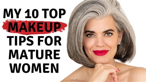 Top 10 Makeup Tips For Mature Women Nikol Johnson Youtube