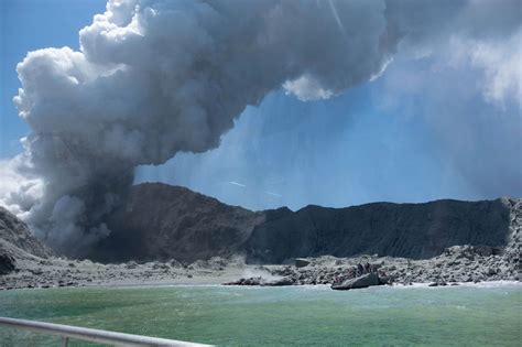 Survivors Ran Into Sea To Escape New Zealand Volcano Steam Ash