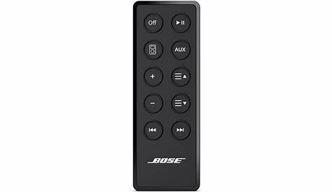 SoundDock 10 - remote control | Bose Support