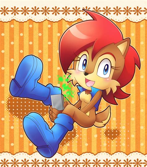 Sally Acorn Sonic The Hedgehog Archie Comic Series