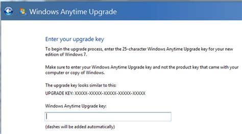 How To Upgrade To A Higher Edition Of Windows