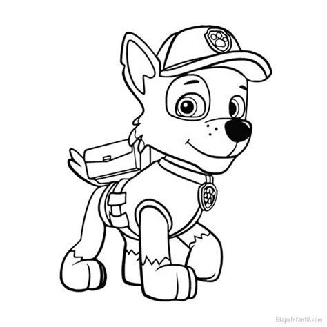 Dibujos Para Colorear De Skye Patrulla Canina - Dibujos Para Colorear Y