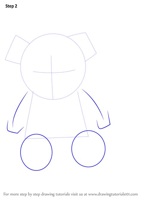 Learn How To Draw Teddy Bear With Guitar Soft Toys Step By Step