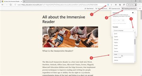 A Step By Step Tutorial On How To Use The Immersive Reader In Microsoft