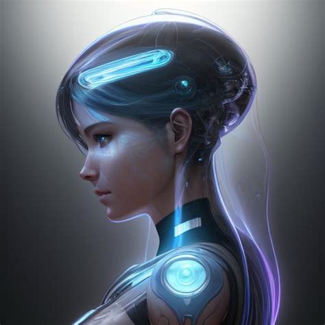Ai Holographic Cortana From The Halo Videogames I Openart