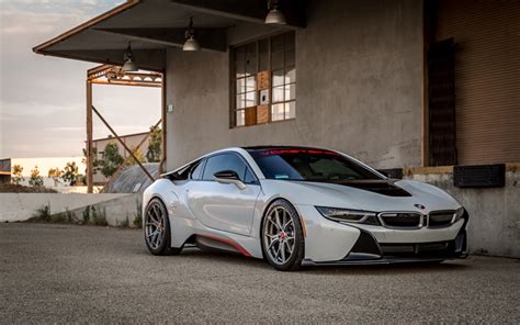 Download Wallpapers Vorsteiner Tuning Bmw I8 Supercars 2018 Cars