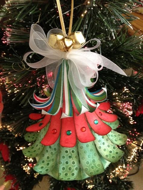 Paper Craft Creations 3d Hanging Christmas Tree Ornament