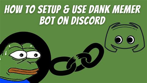 How To Setup And Use Dank Memer Bot On Discord Bot Commands Youtube