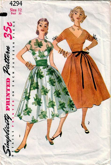 Free Vintage Dress Patterns 1950s Rockabilly Halter Swing Dress Free