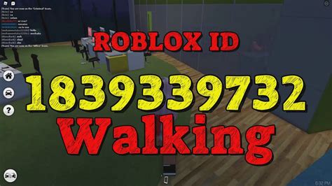 Walking Roblox Song Codes Youtube