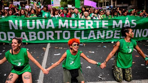 Argentina Debate En El Congreso La Legalización Del Aborto Dw 0812