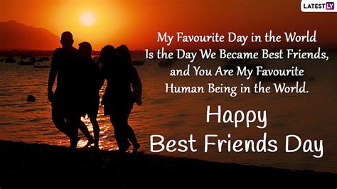 National Best Friends Day 2022 Greetings And Share Quotes Heartfelt Messages Sayings And Sms
