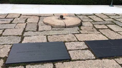 John F Kennedy Grave Arlington National Cemetery 2016 Youtube