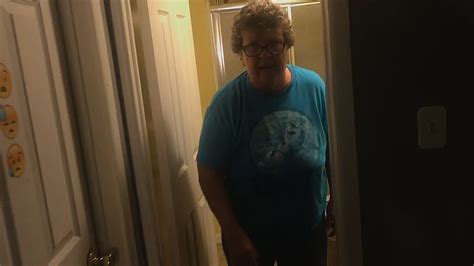 1 aligning the toilet paper holder on the wall. FAKE TOILET PAPER PRANK ON GRANDMA! - YouTube