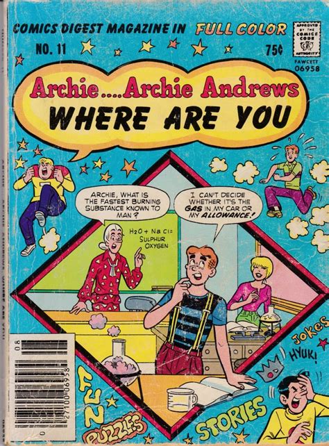 Archiearchie Andrews Where Are You Digest Magazine 11 Issue