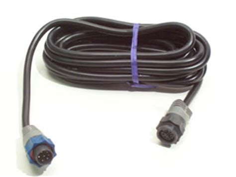 Lowrance hook² bullet skimmer 10ft extension cable w/power. Lowrance XT-12BL 12' Transducer Extension Cable - Lowrance ...