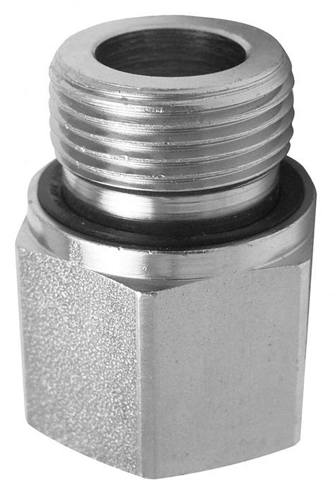 Parker Reducing Adapter 316 Stainless Steel 1 12 In X 1 In Fitting