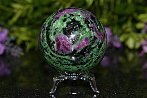 Ruby Zoisite Sphere Ruby Zoisite Natural Ruby Zoisite Sphere | Etsy | Ruby zoisite, Natural ruby 