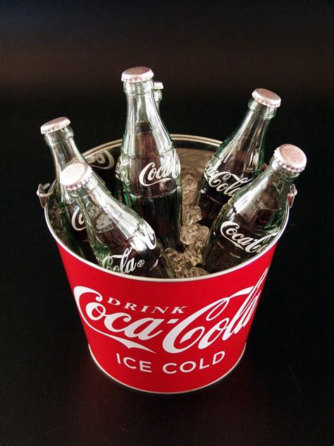 Przedsiębiorczość to sposób na życie. Seau à glace Coca Cola | Seaux à glaces Coca Cola | Glacière