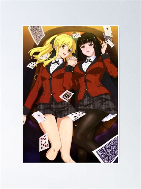 Kakegurui 4 Poster For Sale By Entropican Redbubble