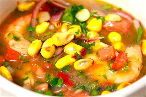 De hecho, disputadas ya cinco fechas, el equipo de ricardo gareca no. The Hirshon Ecuadorian Shrimp Ceviche With Choclo ...