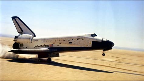 Sts 1 Landing T 38 Chase Pilots View Youtube